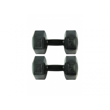 Set gantere FitTronic GR2x5, 2 x 5 kg