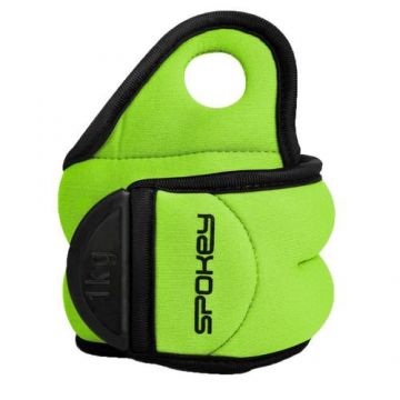 Set greutati incheietura Spokey 321920911, 2 x 1kg (Verde) Set greutati incheietura Spokey 321920911, 2 x 1kg (Verde)