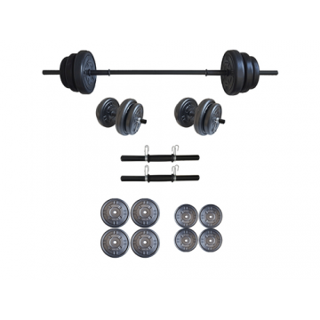 Set haltera si gantere FitTronic GR35, 35 kg