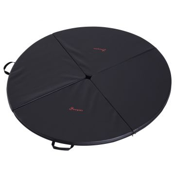 Soozier covoras protectie pliabil, PVC si spuma, Ф150x5 cm | Aosom Romania