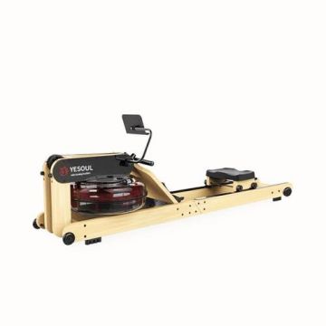 Aparat de vaslit cu apa Yesoul Rowing Machine R40S, Wood, greutate maxima utilizator 150 kg