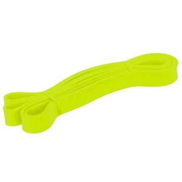 Banda elastica pentru aerobic DHS, 208 x 4.5 cm, cauciuc, rezistenta 11-29 kg, Verde