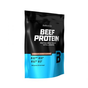Beef Protein Chocolate-Coconut 500gr Biotech USA