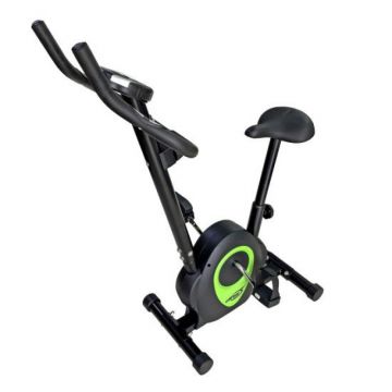 Bicicleta fitness DHS, 90 x 46 x 115 cm, scaun reglabil, maxim 110 kg, Negru