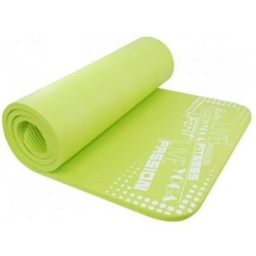 Covoras pentru yoga Exclusive DHS, 100 x 60 x 1 cm, cauciuc, Verde