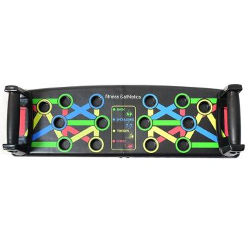 Placa fitness de antrenament pentru diverse grupe de muschi Foldable Push Up Board