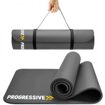 Saltea fitness PROGRESSIVE 183x60 cm - GRI