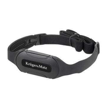 Senzor monitorizare ritm cardiac Kruger Matz, Bluetooth, rezistent la apa