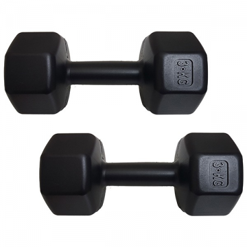 Set gantere FitTronic 2x 3kg GR2x3