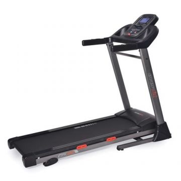 Banda de alergare EVERFIT TFK-350, 3 CP, Greutate utilizator 100 Kg, Viteza 16 km/h, Sistem de amortizare, Ecran LCD, Suport telefon/tableta (Negru)