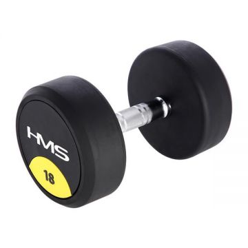 GANTERA CAUCIUCATA CU GREUTATE FIXA HMS HG PRO 18KG