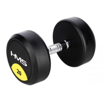 GANTERA CAUCIUCATA CU GREUTATE FIXA HMS HG PRO 20KG