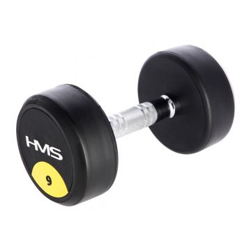 GANTERA CAUCIUCATA CU GREUTATE FIXA HMS HG PRO 9KG
