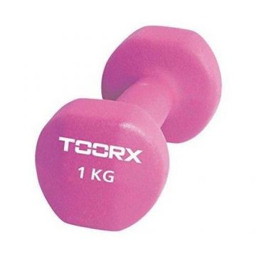 Gantera Neopren TOORX MN-1, 1kg (Roz)