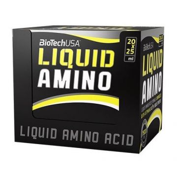 Pachet Amino Liquid / Nitron 20*25ml Lamaie BiotechUSA