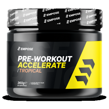 Stimulent de pre-antrenament 280 mg Cofeina 360 gr Tropical Empose Nutrition