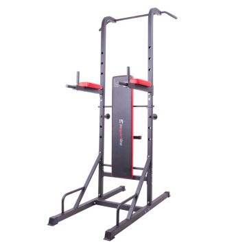 Aparat Multifunctional inSPORTline Power Tower si Set Gantere 3-50 kg