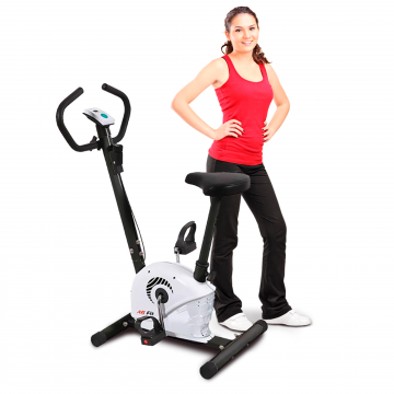Bicicleta fitness mecanica AB Fit MB1.3 alb