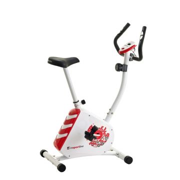Bicicleta magnetica inSPORTline Kalistic-alba