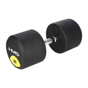 GANTERA CAUCIUCATA CU GREUTATE FIXA HMS HG PRO 60KG