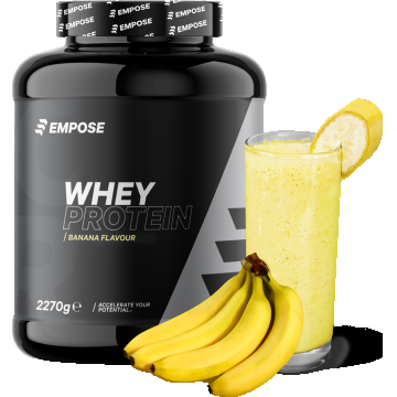 Proteina Izolata din Zer Empose Nutrition Banane 2270 Grame