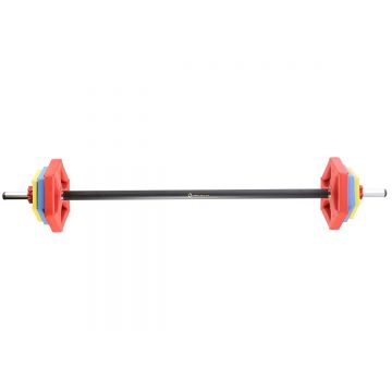SET HALTERA PUMP CU GREUTATI REGLABILE HMS PREMIUM SBP21, 20 KG