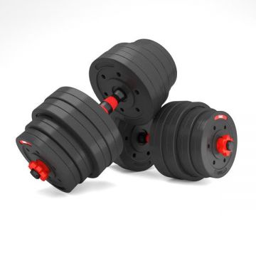 SET HALTERA SI GANTERE REGLABILE HMS SGP40 40 KG