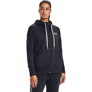 Hanorac femei Under Armour Rival Fleece FZ Hoodie negru M