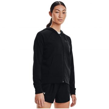 Hanorac femei Under Armour Rival Terry FZ Hoodie negru S