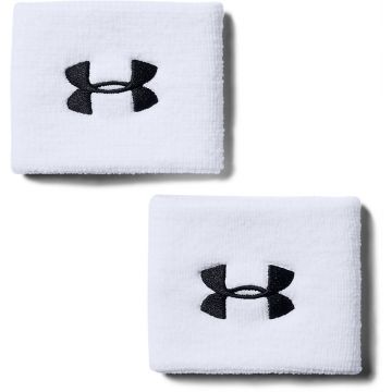 Mansete unisex Under Armour Performance Wristband alb