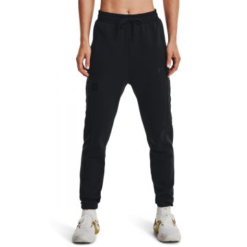 Pantaloni femei Under Armour Prjct Fleece Pant negru XL