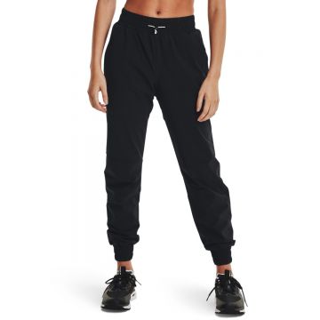 Pantaloni femei Under Armour Rush Woven Pants negru M