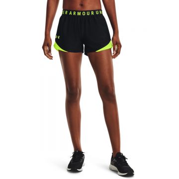 Pantaloni scurti femei Under Armour Play Up Shorts 3.0 negru verde XL