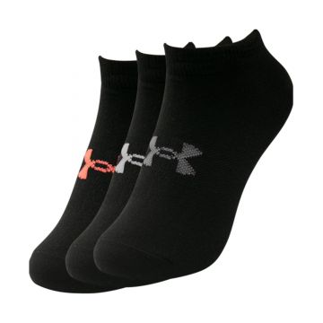 Sosete femei Under Armour Essential NS 3 perechi negru
