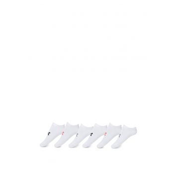 Sosete femei Under Armour Essential NS 6 perechi alb