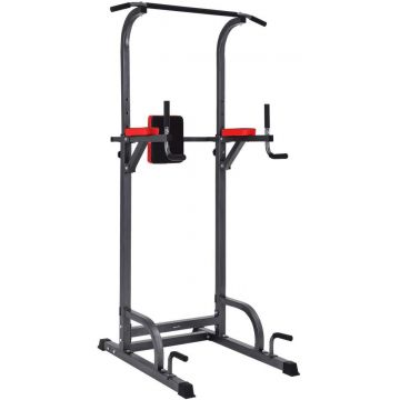 Aparat cadru multifunctional tractiuni triceps abdomen flotari HOMEFIT reglabil pe inaltime