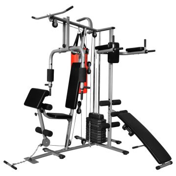 Aparat de fitness multifuncțional pentru acasă cu 1 sac de box 65 kg