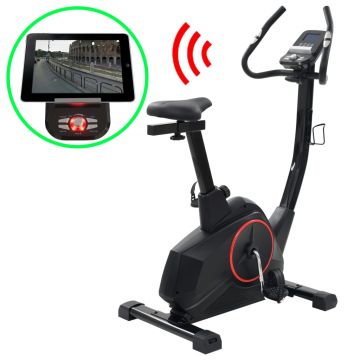 Bicicletă de fitness magnetică cu măsurare puls programabilă