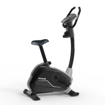 Bicicleta fitness exercitii KETTLER AVIOR M, Volanta 6 Kg, Greutate utilizator 110 Kg, Ghidon reglabil, Roti transport, Negru