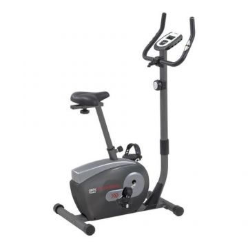 Bicicleta fitness TOORX BRX-55-COMFORT, Volanta 6 Kg, Greutate utilizator 110 Kg, Ghidon Reglabil, Gri