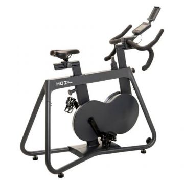 Bicicleta spinning Kettler SEMI-PRO HOI Speed, Volanta 3.5 Kg, Greutate utilizator 130 Kg, Suport telefon/tableta, Roti transport