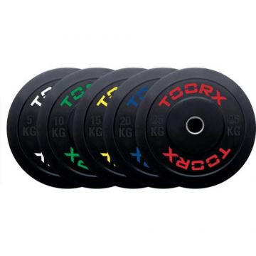 Disc de cauciuc TOORX, 20 Kg, Diametru 50 mm