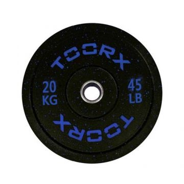 Disc olimpic TOORX 20 Kg, Diametru orificiu 50 mm, Negru