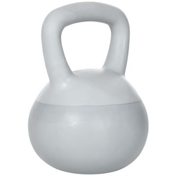 SPORTNOW Kettlebell 6 kg cu Maner Larg pentru Antrenamente de Rezistență Negru | Aosom Romania