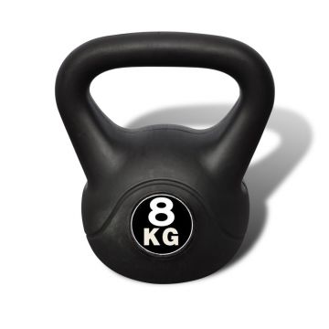 Greutate tip bilă cu mâner Kettlebell 8 kg Greutate tip bilă cu mâner Kettlebell 8 kg