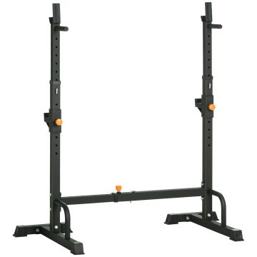 HOMCOM Statie de imersie si suport de antrenament, ridicare de greutate multifunctionala pentru sala de gimnastica, acasa | AOSOM RO