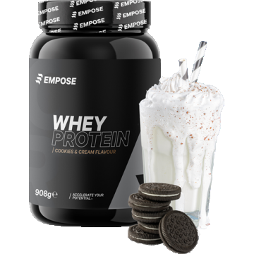 Proteina Izolata din Zer Empose Nutrition Biscuiti si Crema 908 Grame