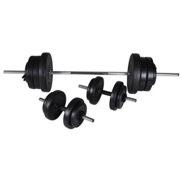 Set gantere 605kg