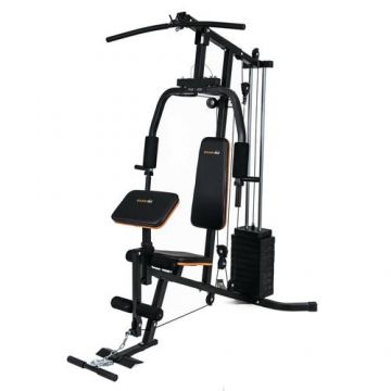 Statie multifunctionala TOORX MSK-500, Greutate maxima utilizator 100 Kg, Bara de triceps si manseta de glezna incluse